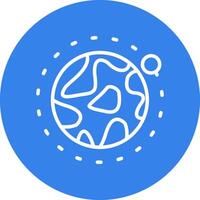Planet Colorful Icon vector