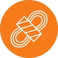 Rope Colorful Icon vector