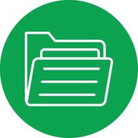 Folder Colorful Icon vector