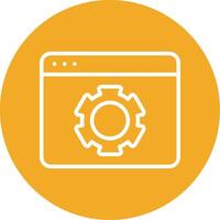 Web Optimization Colorful Icon vector