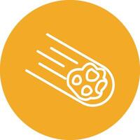 Meteorites Colorful Icon vector