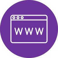 Www Colorful Icon vector