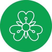 Alstroemeria Colorful Icon vector