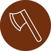 Axe Colorful Icon vector