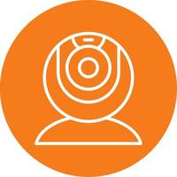web camera Colorful Icon vector
