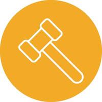 Hammer Colorful Icon vector