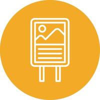 Poster Colorful Icon vector