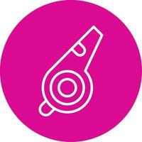 Whistle Colorful Icon vector