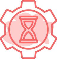 Time Management Colorful Icon vector