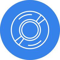 Compact Disk Colorful Icon vector