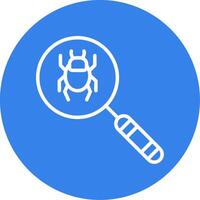 Detection Colorful Icon vector