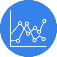 Chart Colorful Icon vector