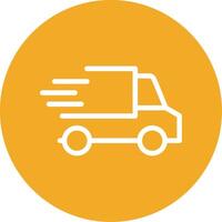 Delivery Colorful Icon vector