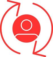 Remarketing Colorful Icon vector