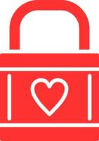 Pad Lock Colorful Icon vector