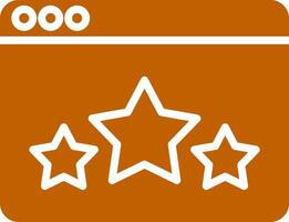 Rating Colorful Icon vector