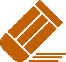 Eraser Colorful Icon vector