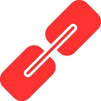 Hyperlink Colorful Icon vector