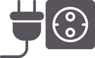Plug Colorful Icon vector