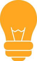 bulb Colorful Icon vector
