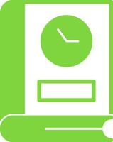 Duration Colorful Icon vector