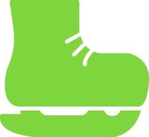 Skating Colorful Icon vector