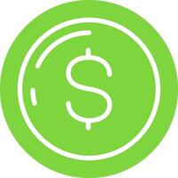 Dollar Colorful Icon vector