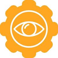 Vision Colorful Icon vector