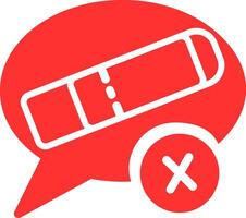 Quit Smoking Colorful Icon vector