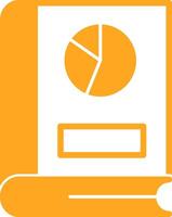 statistic Colorful Icon vector