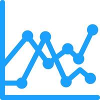 Chart Colorful Icon vector