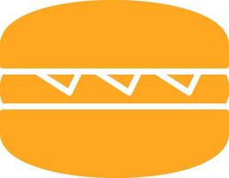 Hamburger Colorful Icon vector