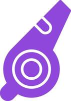 Whistle Colorful Icon vector