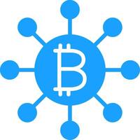 Digitall Currency Colorful Icon vector
