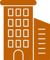 Building Colorful Icon vector