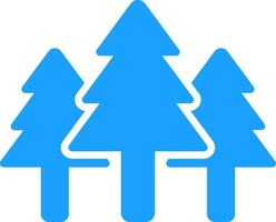 Forest Colorful Icon vector