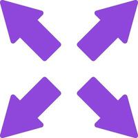 Maximize Colorful Icon vector