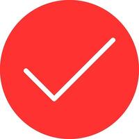 Check Colorful Icon vector
