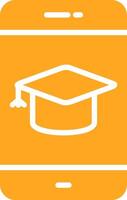 E - Learning Colorful Icon vector