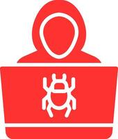 Hacker Colorful Icon vector