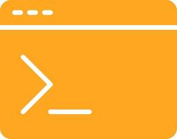 Terminal Colorful Icon vector