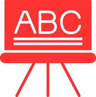 Blackboard Colorful Icon vector