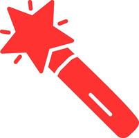 Magic Wand Colorful Icon vector