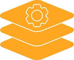 Layers Colorful Icon vector