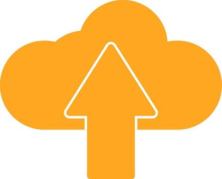 Cloud Computing Colorful Icon vector