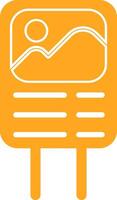 Poster Colorful Icon vector