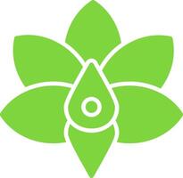 Orchid Colorful Icon vector