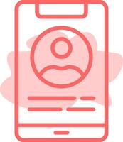 Smartphone Colorful Icon vector