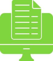 Blogging Colorful Icon vector