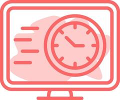 Fast Time Colorful Icon vector